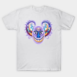 Demon with Thousand Eyes Looking Into the Soul T-Shirt